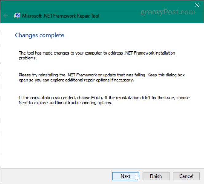 Windows Update-fel 0x80070643 