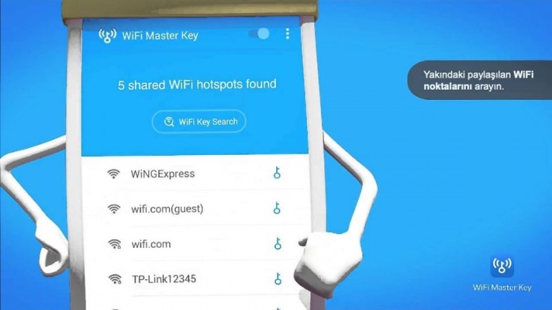Wifi-huvudnyckel