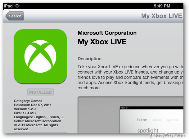 Min Xbox Live