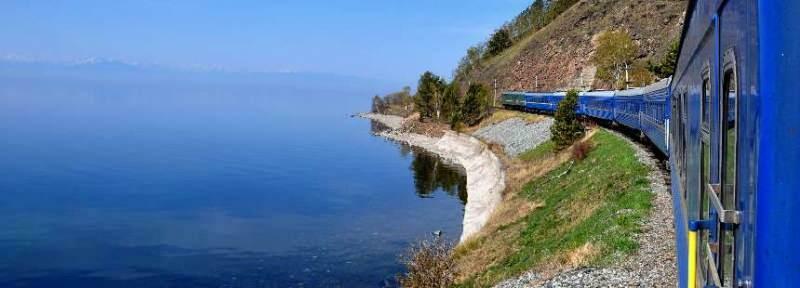 Ramar från Trans-Siberian Express-rutten