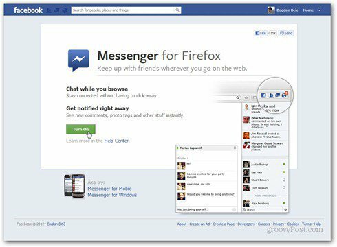 facebook messenger för firefox