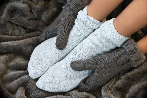 Vad är bra för kalla fötter