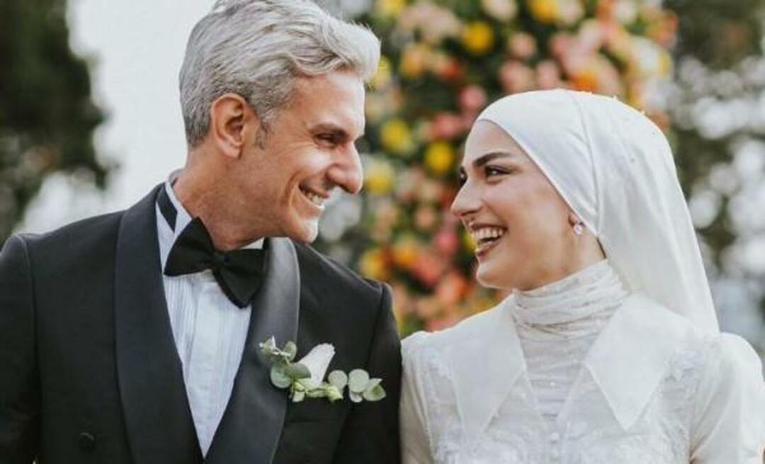 Romantisk delning från skådespelaren Uğur Bilgin och hans fru! Han lämnade henne inte med sig i Amerika