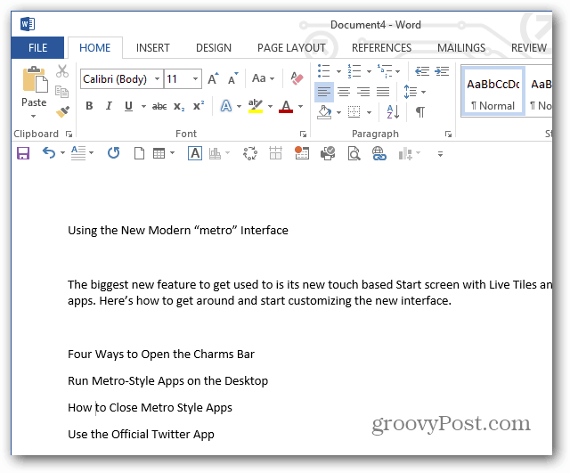 Gör Microsoft Word alltid klistra in i vanlig text