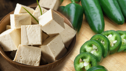 Vilka är fördelarna med Tofu-ost? Vad händer om du äter Jalapeno peppar tillsammans?