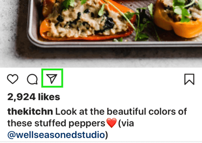 Skapa starka, engagerande Instagram-berättelser, möjlighet att skicka ett Instagram-inlägg
