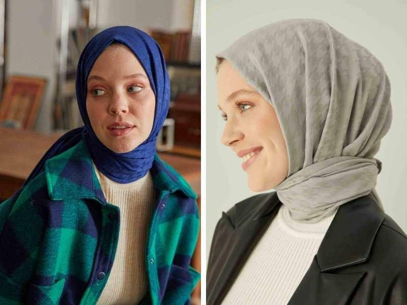 kvinnors hijab kashmir sjal modeller 