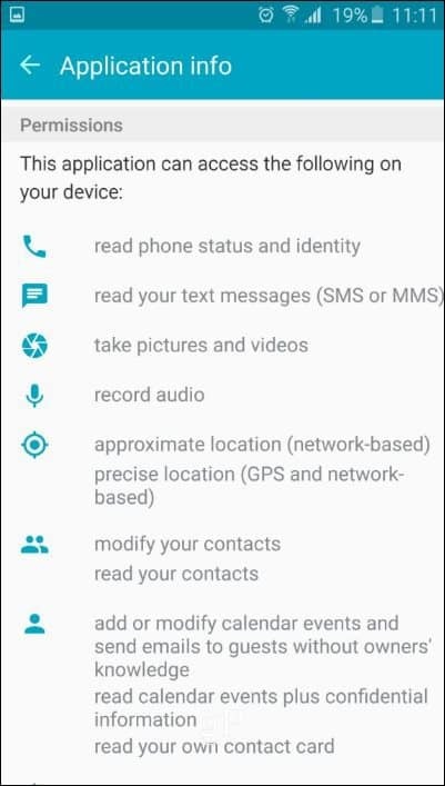 Android Marshmallow-tips: Ge specifika appbehörigheter