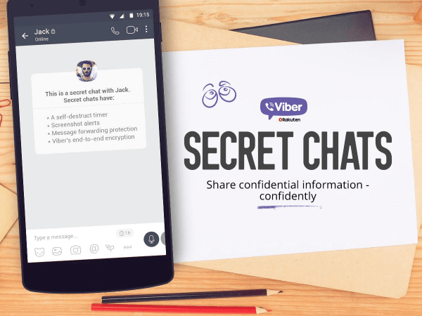 Mobilmeddelandeprogrammet Viber släppte en Snapchat-liknande uppdatering av sin tjänst som heter Secret Chats.