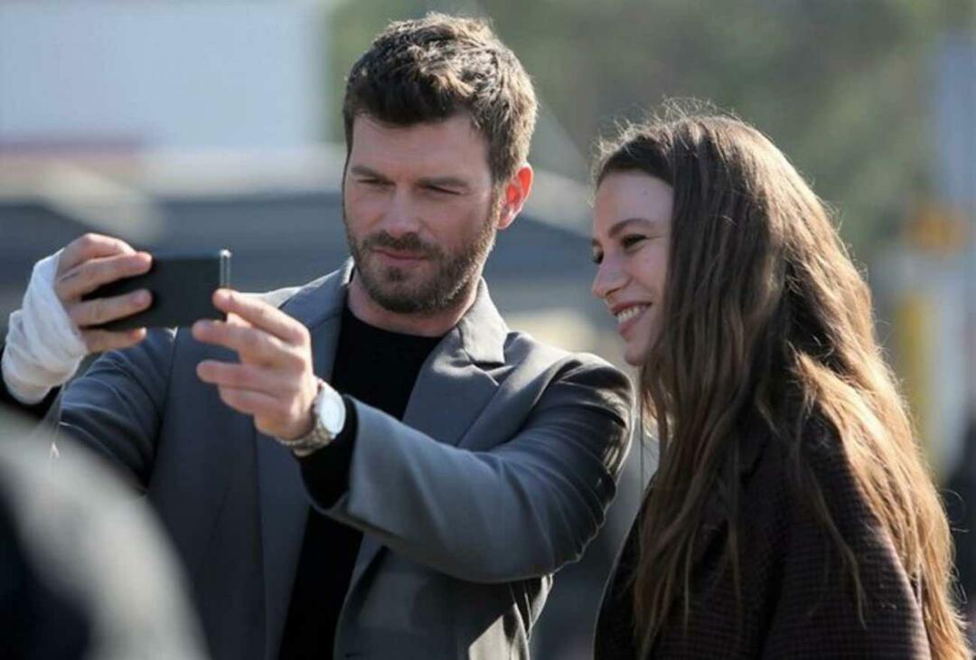 Kivanc Tatlitug och Serenay Sarikaya