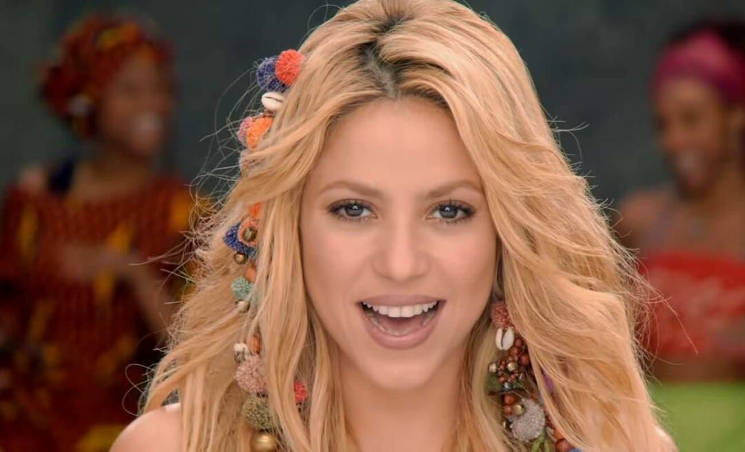 Händelsedelning från Shakira! Firas genom att skriva "Afrika"!