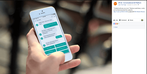 API.AI och ManyChat erbjuder mallar för att komma igång med din chatbot.