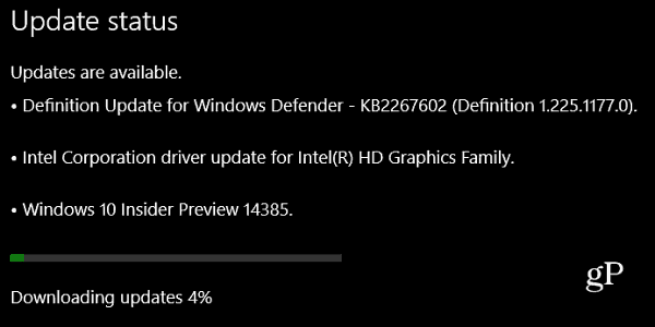 Windows 10 Preview Build 14385 släpps för PC och Mobile