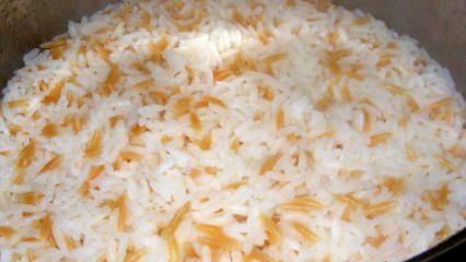 Hur man gör ris pilaf med korn? Tips för att laga ris