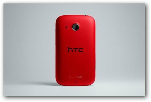 HTC Desire C- röd