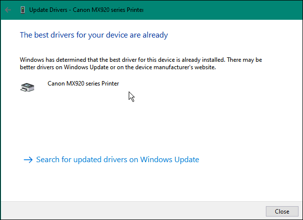 auto check fix drivrutin är inte tillgänglig på Windows 11