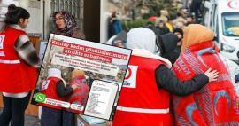Ett nytt genombrott från den turkiska Röda halvmånen: Etablerade en speciell WhatsApp-linje för jordbävningsoffer