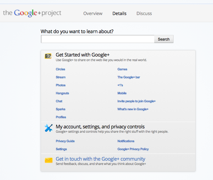 google + -projekt