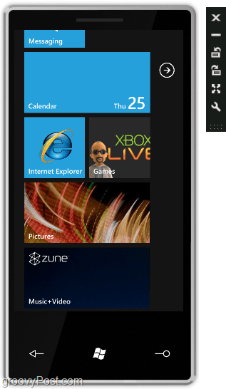 Testa alla funktioner i Windows Phone 7