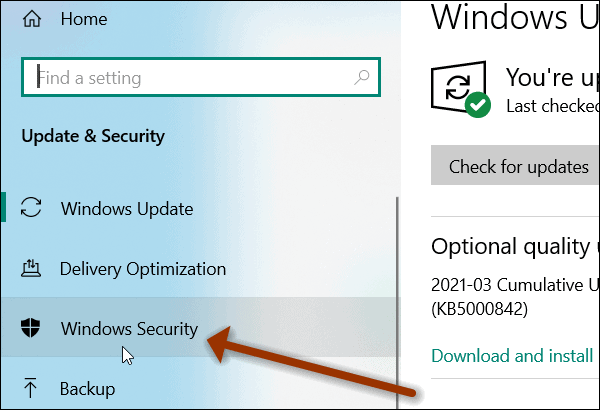 Windows-säkerhet
