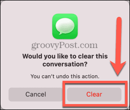 mac clear konversation