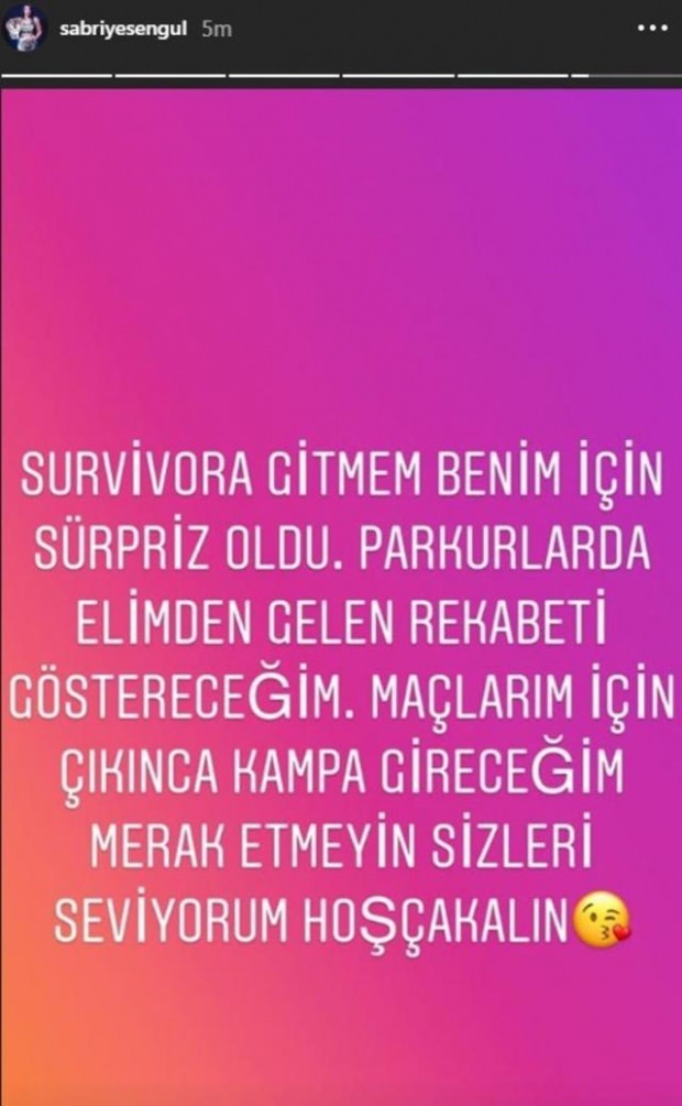 Sabriye Şengül är på Survivor igen!