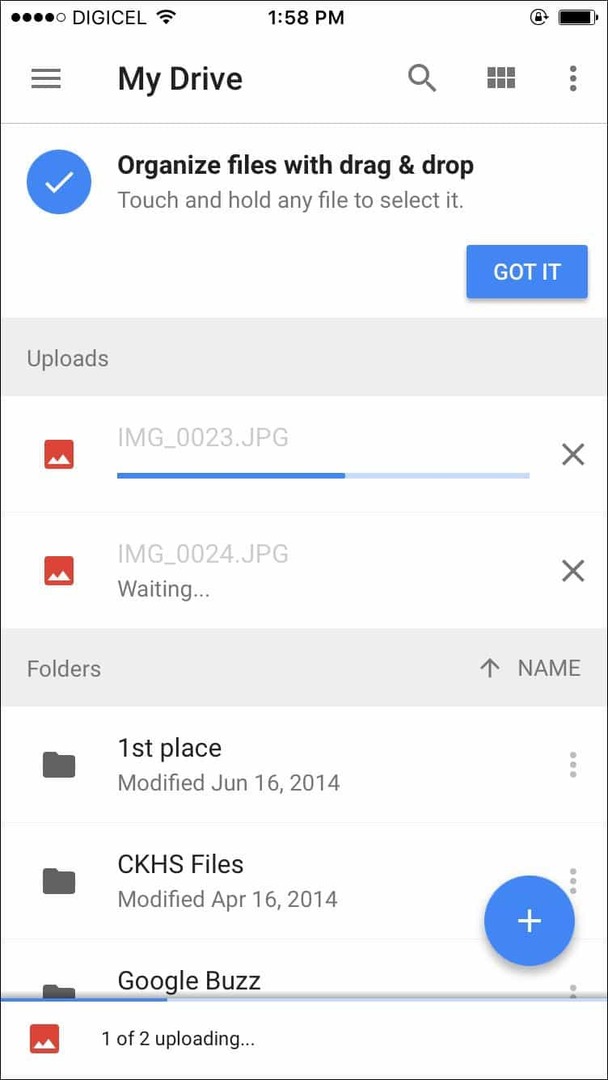 Google Drive för iOS uppdaterat med 3D Touch Support