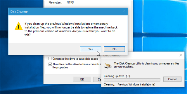 Uppdatering av Windows 10 november: Återkrav 20 GB hårddiskutrymme