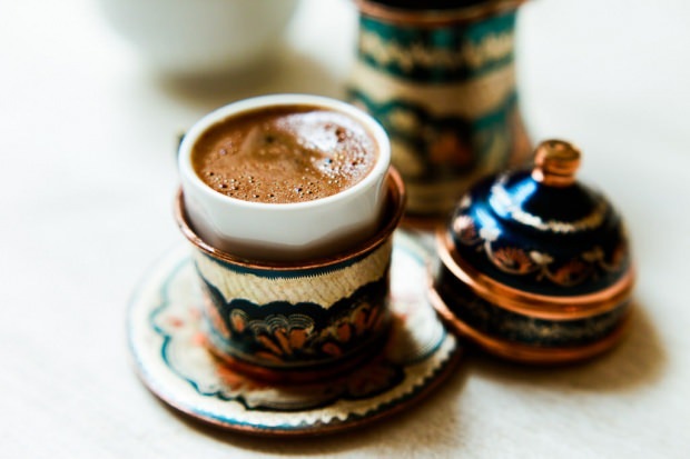 hur man gör turkiskt kaffe