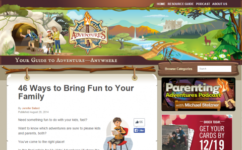 My Kids 'Adventures lanserades 2013. 