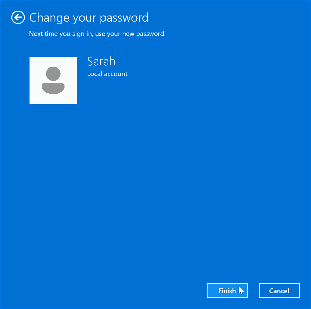 Ta bort ditt lösenord i Windows 11