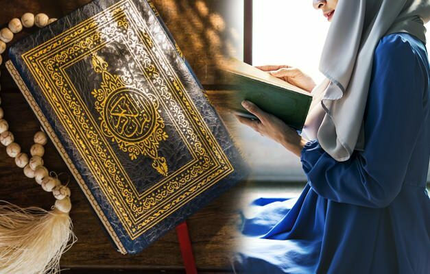 Kan en kvinna med menstruation läsa Koranen? Kvinna som läser Koranen