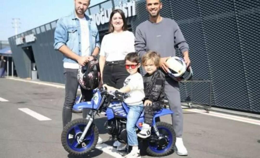 En gest från Kenan Sofuoğlu till den lilla pojken! Han gav sin sons motorcykel i present.