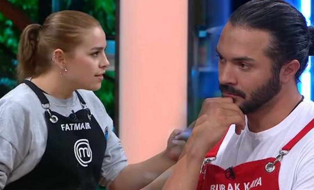 Fatma Nur och Burak Kaya kom in i varandra i MasterChef Turkey: Du är så respektlös!