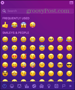 mac liten emoji viewer