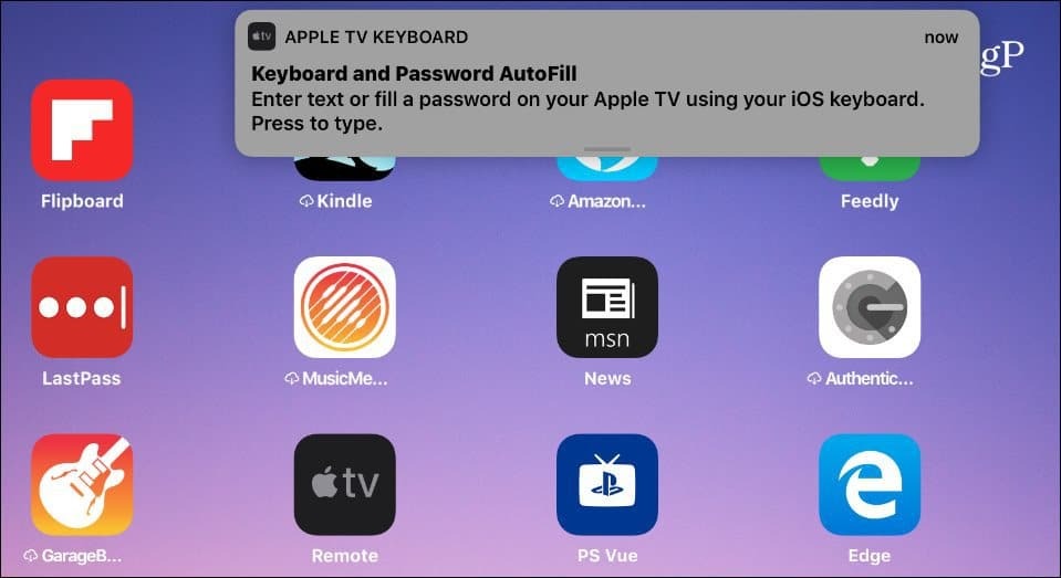 AutoFill Meddelande iPad