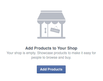 lägg till produkter i facebookbutiken