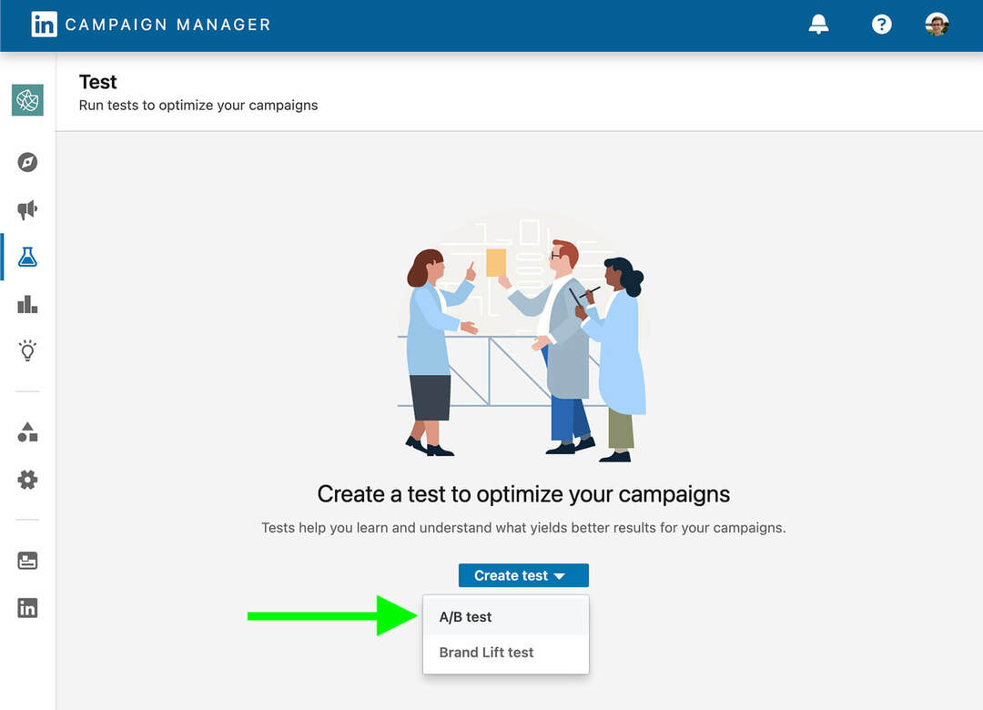 LinkedIn-annonser: Hur du A/B-testar dig till effektiva kampanjer: Social Media Examiner