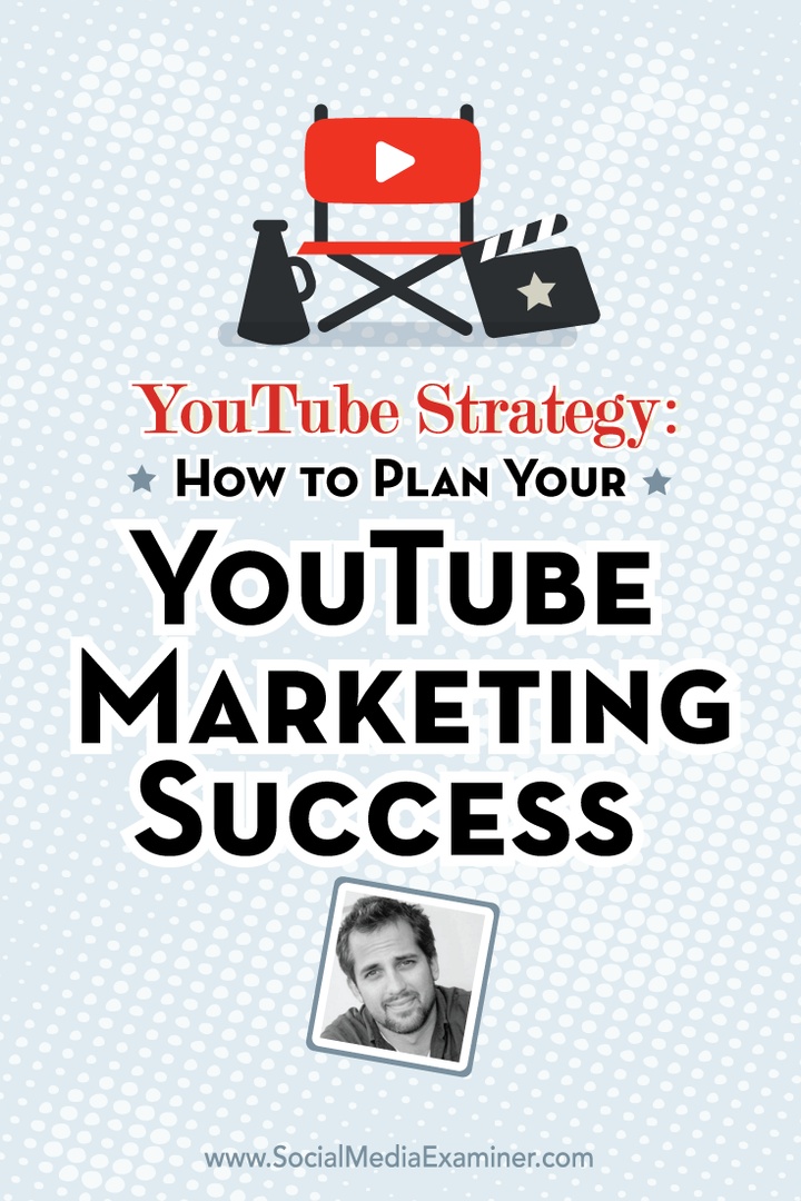 YouTube-strategi: Hur du planerar din framgång på YouTube: Marknadsförare för sociala medier