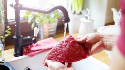 Hur tvättas köttet? Är kött saltat? Hur ska kött kokas?