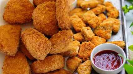 Hur man lagar färdiga nuggets? Fryst nugget stekrecept