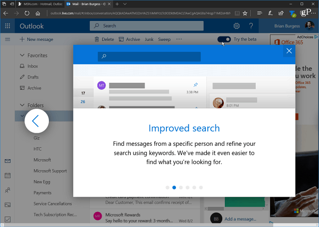 Hur du kommer åt Microsofts Outlook.com Beta just nu