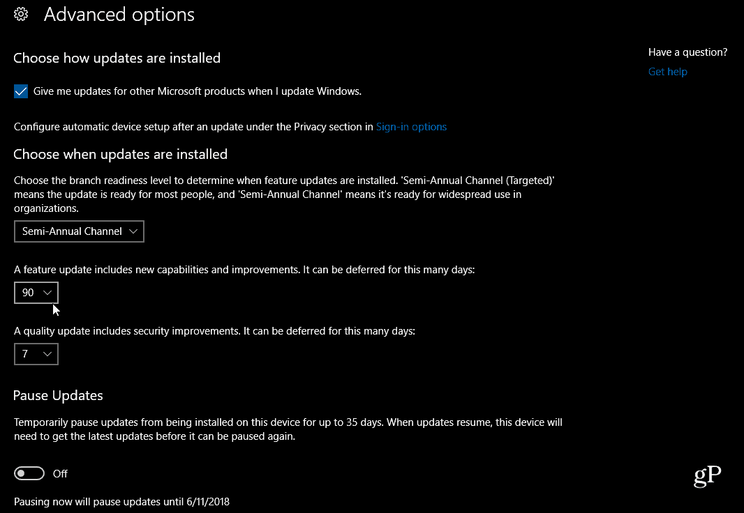 PSA: Håll på med uppdatering till Windows 10 1803 april 2018 uppdatering