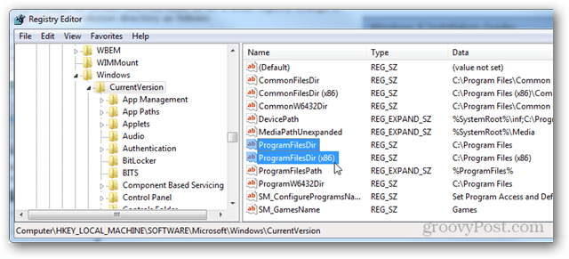 Hur man ändrar katalogen Windows installerar program till