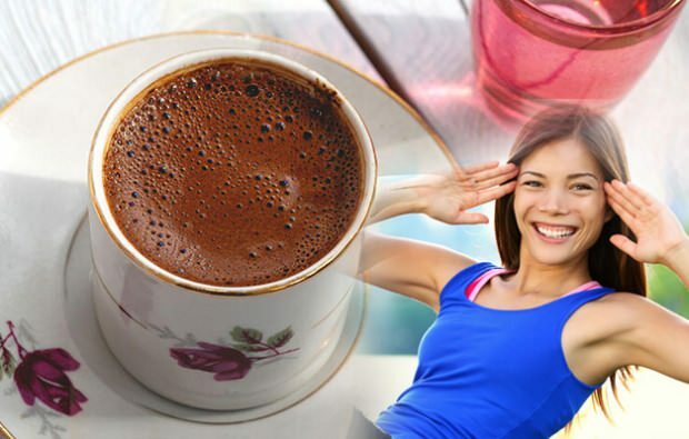 Försvinner dricka kaffe före och efter sport?