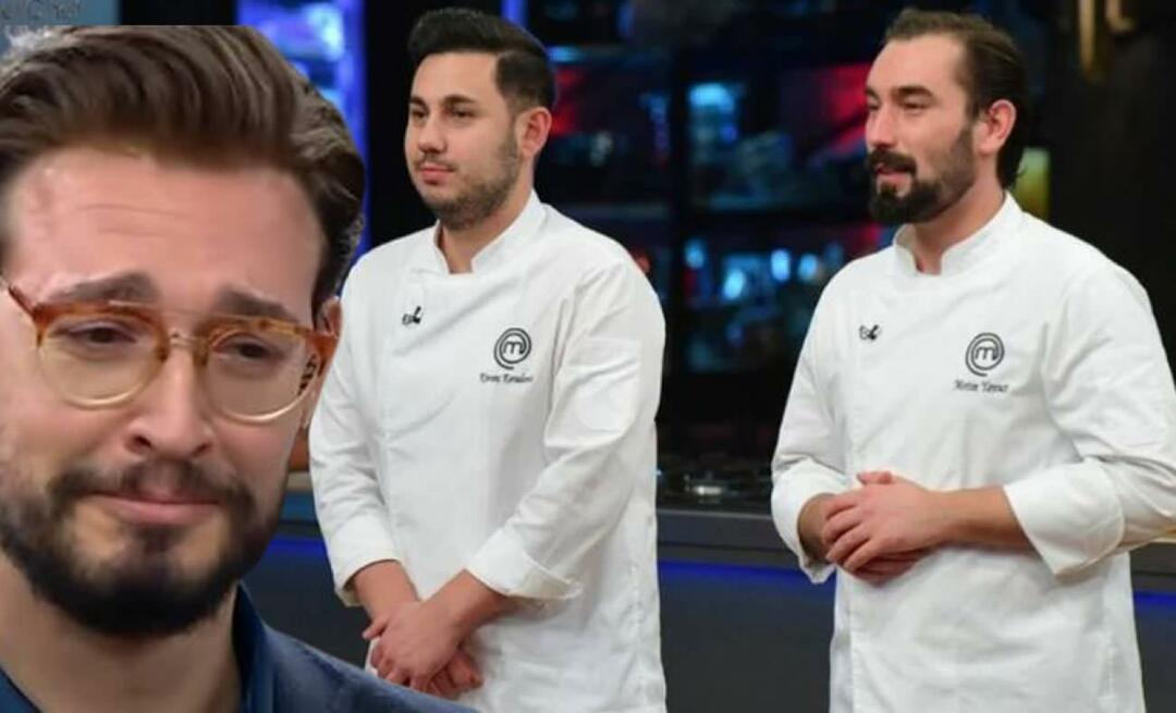 Han blev hånad av MasterChef! Kommentar av Danilo Zanna medan Metin Yavuz tog förstaplatsen...