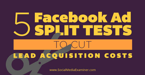 fem test för Facebook-annonsdelning