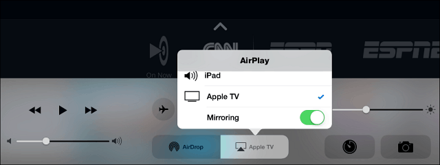 AirPlay till Apple TV