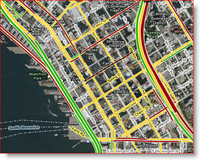 Google lägger till trafikförhållanden för arterier på Google Maps
