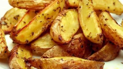 Hur gör man kryddig potatis i ugnen? Det enklaste receptet för bakad kryddig potatis